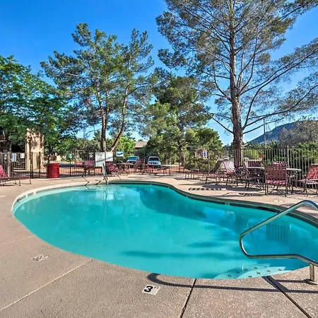Pool Access & Private Deck: Condo In Sedona-2