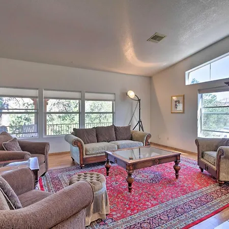 Wraparound Balcony & Mtn Views: Home In Sedona-3