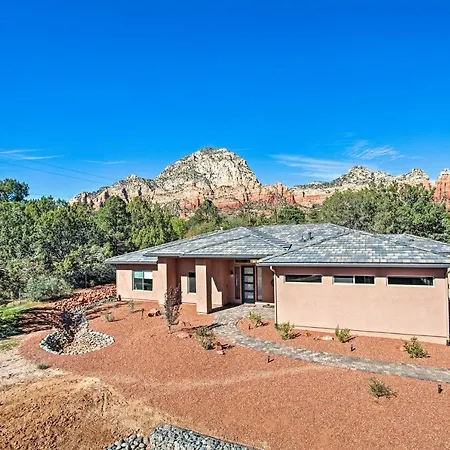 Tranquil Sedona Home With Fireplace And Hot Tub!-3