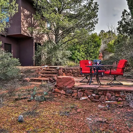 Private Patio & Red Rock Views: Sedona Apt!-3